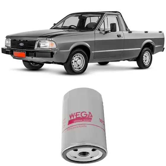 Filtro Óleo Ford Pampa 1.6 85 A 97 Wega