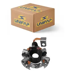 Porta Escova Motor Partida Fiat Palio Siena Uno 12V Unifap