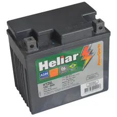 Bateria Moto Dafra Super 100 Heliar Htz6l Powersports Selada