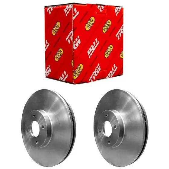 2 Disco Freio Prisma 1.4 Aro 13 2006-2012 Diant Ventilado