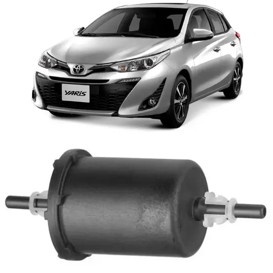 Filtro Combustível Yaris 1.5 2018 a 2025 Flex Tecfil GI04/7