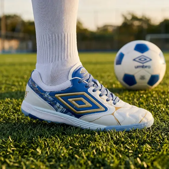 Chuteira Society Umbro Master Class Pro Bump Kintsugi Masculina Original Edição Limitada Futebol Grama Sintética
