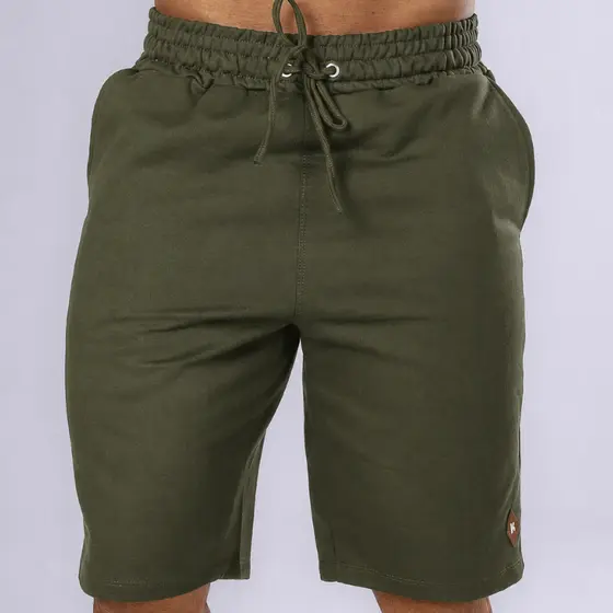 Bermuda Short Moletom Masculino Tradicional Calção Masculino Básico Bermuda Masculina