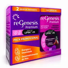 Regenesis Premium 120 Capsulas Vitamina Para Gestantes Lipinova