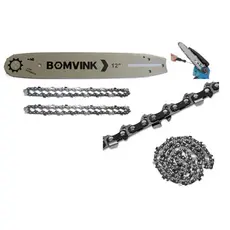 Conj. Corrente e Sabre de Motossera de 12 Polegadas Resistente