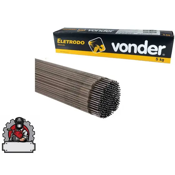 Eletrodo VONDER de 3,25MM para Solda Elétrica 5KG - E6013
