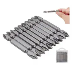 Bits 10 PÇS Para Parafusadeira PHILLIPS Imantada - 5004