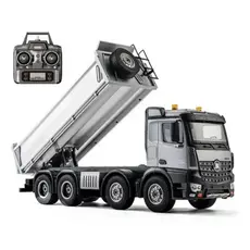 Caminhão Bitruck Basculante Huina Controle Remoto 1536 Pró 1:14