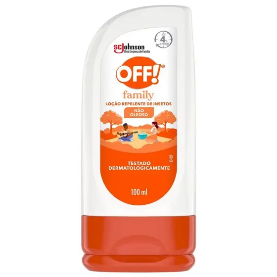 Repelente de Insetos Off! Loção Family 100ml