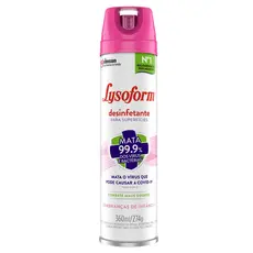 Desinfetante Lysoform Uso Geral Lembrança de Infância Aerossol 360ml