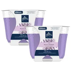 Kit 2 Vela Perfumada Relax Lavender Glade Home Fragrance 192g cada