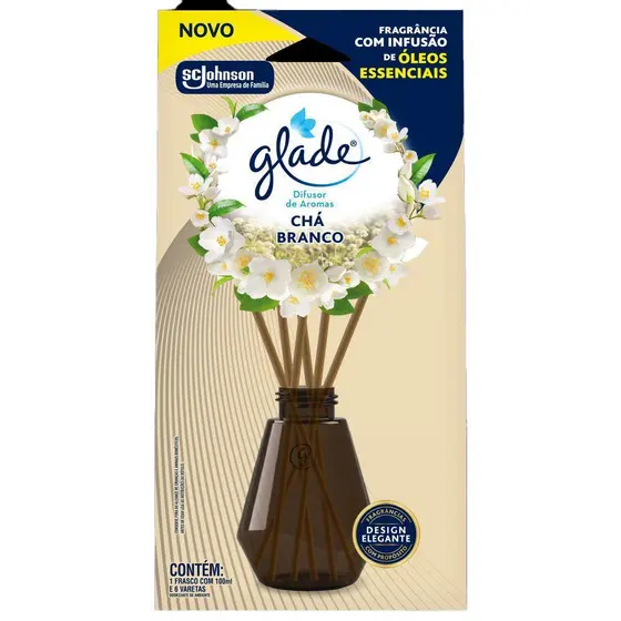 Difusor de Aromas Glade Chá Branco 100ml