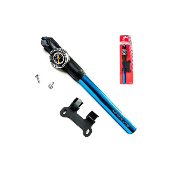 Bomba De Ar Para Bicicleta Absolute Manômetro 120psi Mini