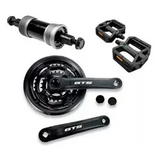 Kit Pe De Vela Bicicleta 42d Gta+ Movimento Central E Pedal