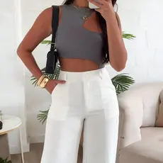 BODY FEMININO SUPLEX GEOMÉTRICO FORRO DUPLO PREMIUM