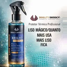 Protetor Térmico Liso Mágico Brilho das Estrelas 100 ml - Beauty Session Cosmetic Professional