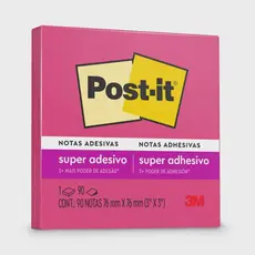 Post-It Adesivo: Blocos de Cores Variadas para Organização e Criatividade