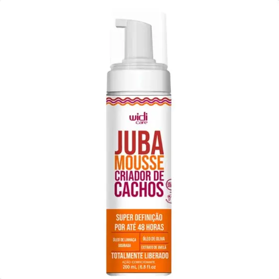 Mousse Definição Cachos Juba 200 Ml - Widi Care