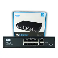 SWITCH POE 8 PORTAS KP-PW001 da Knup