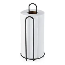 Porta Rolo Papel Toalha Suporte Vertical Mesa Aço Guardanapo