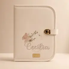 Porta Documentos do Bebê Personalizado | Porta Caderneta Vacina | Maternidade Bordado