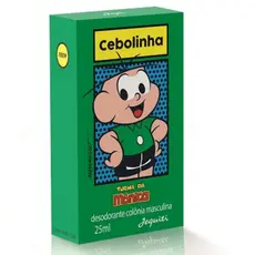 Colônia Infantil Masculino Cebolinha 25ml Perfume Refrescante Turma da Mônica