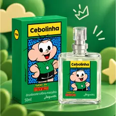 Colônia Infantil Masculina Cebolinha 50ml Jequiti Perfume Jovem Fragrância Fresca Jequiti