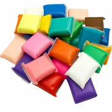 48 Massinha EVA Macia Leve Cores Ferramentas Massa Não-Tóxica Crianças Brinquedo Colorida