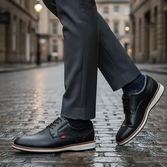 Sapato Ferracini Social Oxford Kingston Couro 6152-675