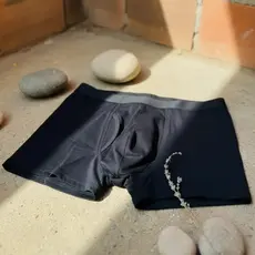Adulto KIT com Cueca Boxer Microfibra  Preta
