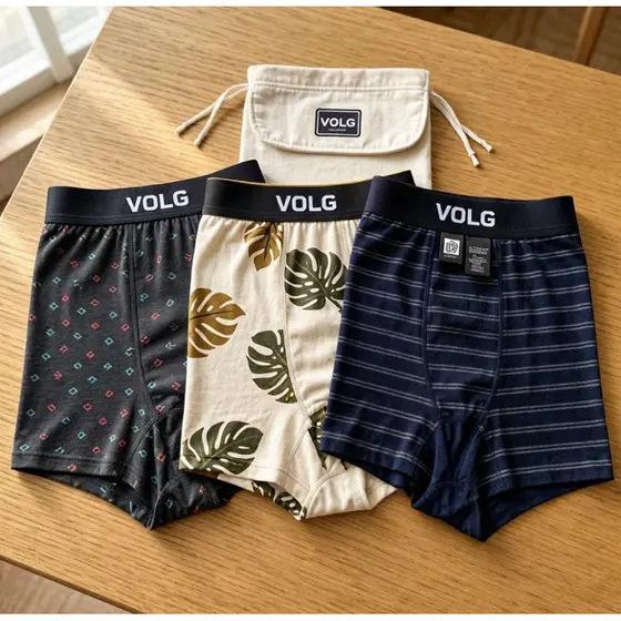 Kit com 4 Boxer infantil menino Estampada