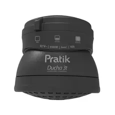 Chuveiro Ducha Pratik 3 Temperaturas Preto 4400w 127v