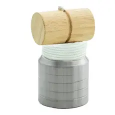 Prumo Thompson Parede Aço Maciço 500g