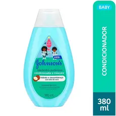 Condicionador e Máscara Infantil Johnson's Cabelo Crespo Blackinho Poderoso 380ml