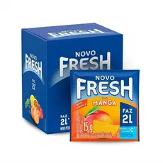 Refresco em Pó Fresh Manga 15g Display com 15 Unidades