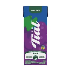 Suco Tial Kids Uva 200ml - Embalagem com 24 Unidades