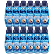 Amaciante Fofo Concentrado Azul Tudão 500ml - Embalagem com 12 Unidades