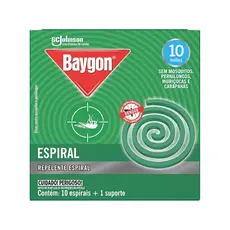 Inseticida Espiral Baygon - Embalagem com 10 Unidades