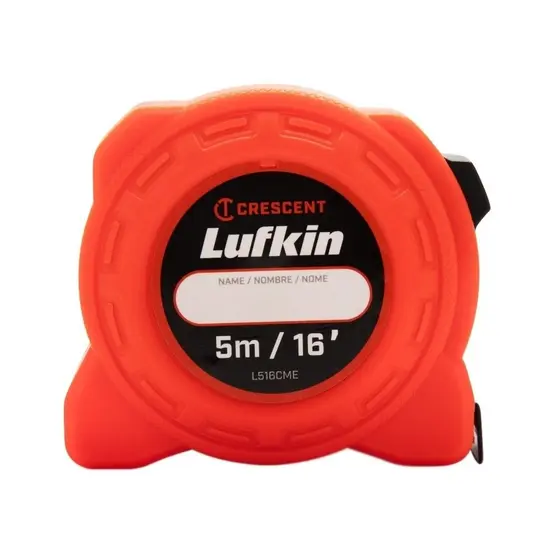 Trena Lufkin 5m com Trava Laranja L516CME Sm