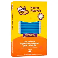 Hastes Flexíveis Piquitucho Cartucho - Embalagem com 68 Unidades