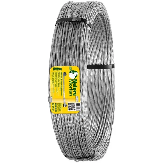 Cordoalha Morlan Nelore ZN3 3Fios Resistência 1000Kgf 500m