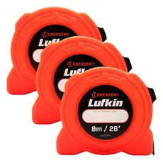 Kit 3 Trenas Lufkin L525CME Laranja 8m