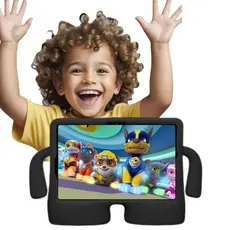 Capa com bracinho infantil criança Antichoque para tablet samsung T515 T510