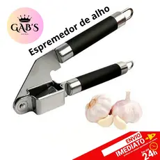 Espremedor de alho em inox