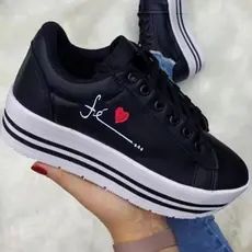 Tenis Feminino fé Casual Promoção barato lançamento casual