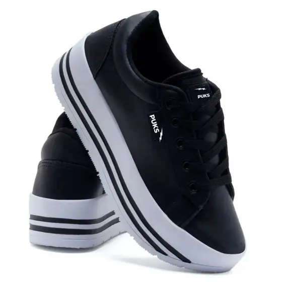Tênis Plataforma Sapatenis Feminino Casual barato promoçao