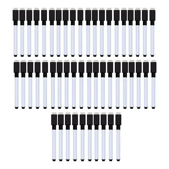 Caneta Apagador Para Quadro Branco Lousa Magnética 30pças