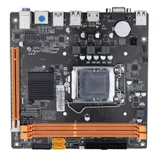 Placa Mãe H61 LGA 1155 DDR3 2ª e 3ª Geração HDMI VGA SSD M.2 NVMe REDE GIGABIT USB 3.0