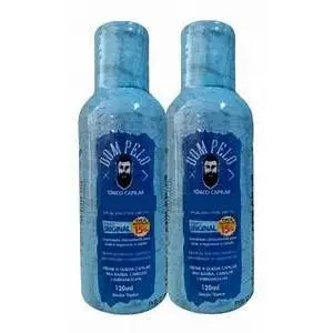 Kit 2 unidades Dom Pelo Original - Tônico Capilar para Cabelo, Barba e Sobrancelha envio imediato