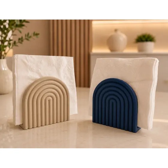 Porta-Guardanapo Decorativo Design Arcos - Decoração, presente, mesa posta.